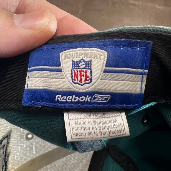 Vintage Y2K Philadelphia Eagles Reebok Mesh Panel Strapback - Picture 5 of 5